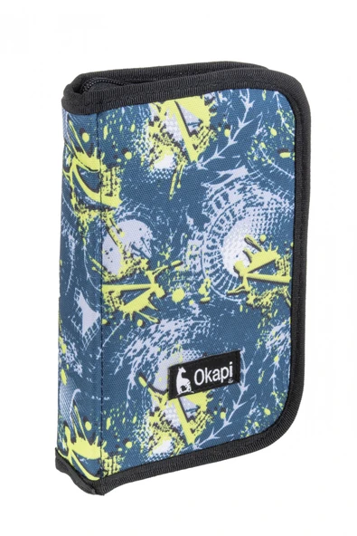 Okapi İki Kapaklı Kalemlik Desenli / OKP-123/AS - Resim 5