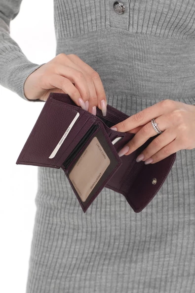 EZVACE Hakiki Deri Cüzdanı - Resim 4