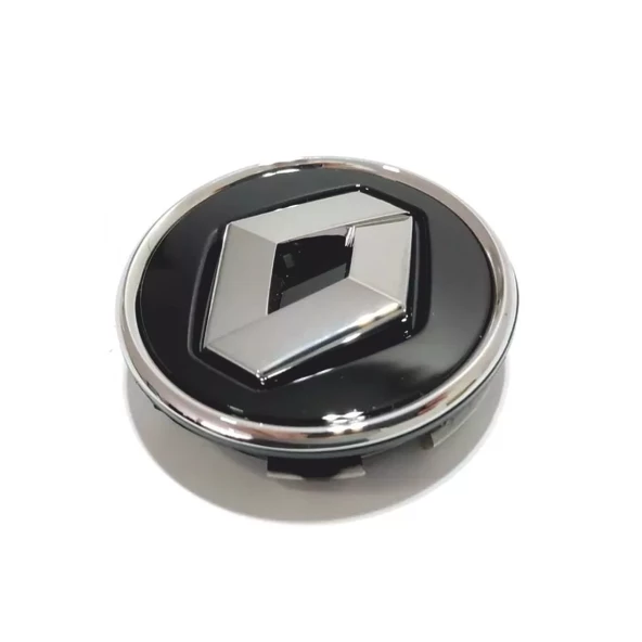 Renault Laguna 3 Jant Göbek Arması Siyah 4 Adet Takım - Resim 2