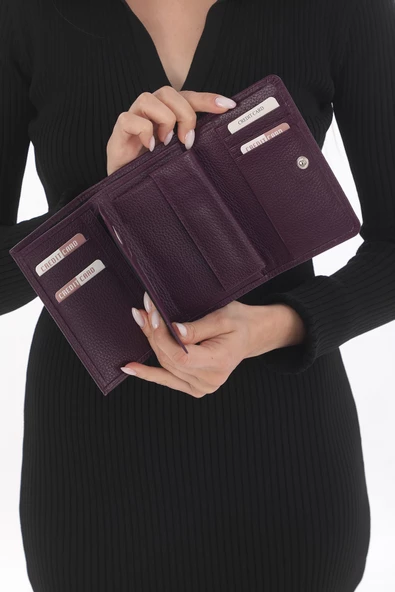 EZVACE Hakiki Deri Cüzdanı - Resim 3