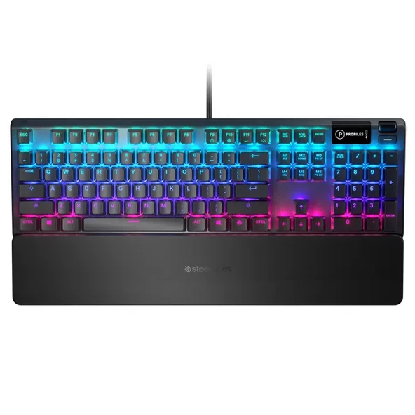 SteelSeries Apex 5 SSK64538 TR Q RGB Blue Switch Hibrit Mekanik Gaming (Oyuncu) Klavye