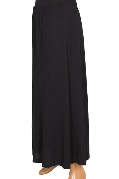 Dule Kadın Firuze Parçalı Astarlı Siyah Etek - Resim 2