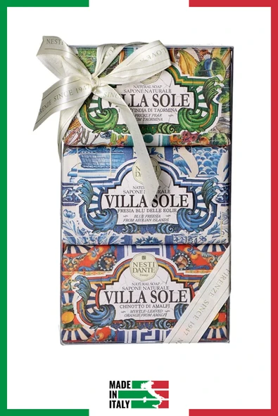 Nesti Dante Villa Sole Sabun Set 3*250gr | Genel Bakım | Fresia Blu, Fico D'ındia Di Taormina, Chinotto D`amalfi - 2