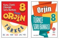 Orjin 8. Sınıf Türkçe Konu Özetli Etkinlikli Soru Bankası +Soru Bankası