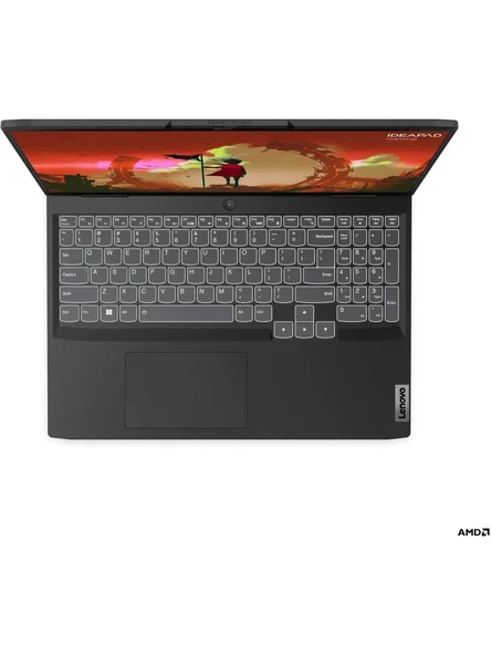Lenovo IdeaPad Gaming 3 16ARH7 82SC0098TX Ryzen 5 6600H 16 GB 512 GB SSD RTX3050 16 WUXGA Gaming Laptop - Resim 5