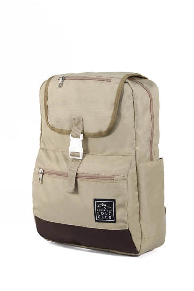 Çocuk Kol Saati Hediyeli Cambridge Polo Club Büyük Kapasiteli Çocuk Okul Çantası CPC3010.C0031 - 2