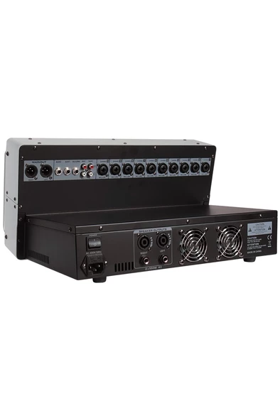 Maxword RM-12 Yüksek Kaliteli Rack Tipi Mixer 12 Kanal 2x550 Watt - 3