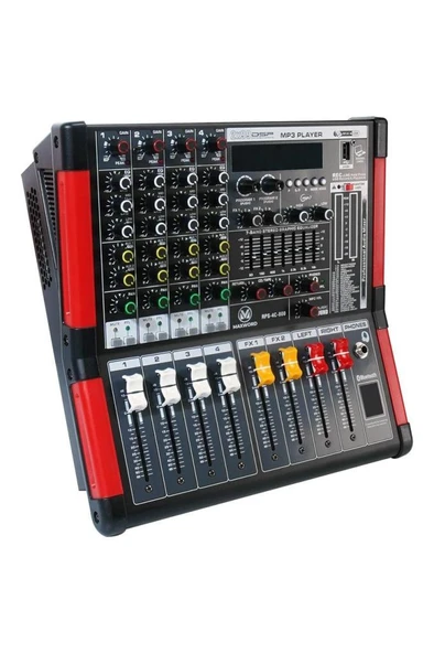 Maxword RPS-4C-800 Amfili Power Mikser 2x400W Mixer 2x99 DSP Efektli - Resim 2
