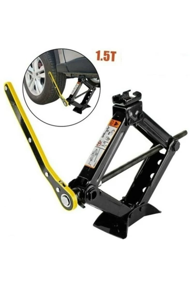 ARS Kriko Cır Cır Kollu 1,5 Ton + Bijon Anahtarı 2li Set - 3