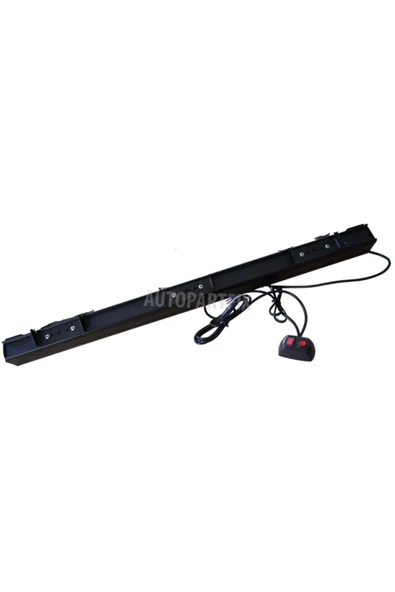 FESAN Oto Kurtarıcı + Iş Makinası Çakar Lamba 32 Led 90x4 Cm Sarı 5 Fonksiyonlu - Resim 3