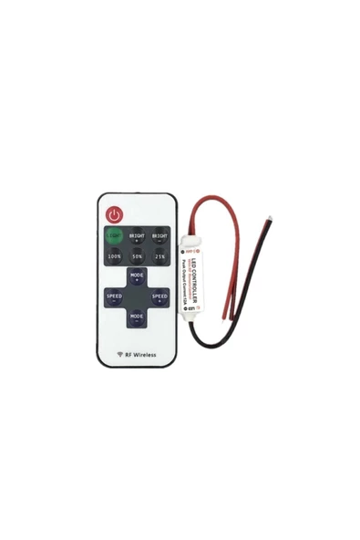 JOYTEC Uzaktan Kumandalı Şerit Led Dimmer Led Işık Kontrolü 12v/24v - 3