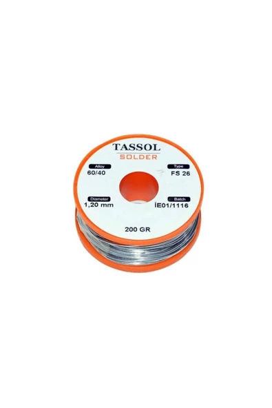 ARSVİSİON AUTO ACCESSORIES Lehim 1.2 Mm 200 Gram 40/60 Lehim200gr ürün görseli