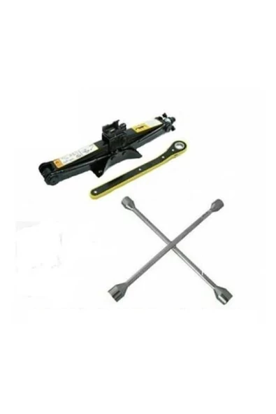 Mesem Tools Tüv Onaylı Meşem Cırcırlı Krikolü Bijon Anahtarı Kampanyası 1,5 Ton Cırcırlı Kriko+bijon Set - 2