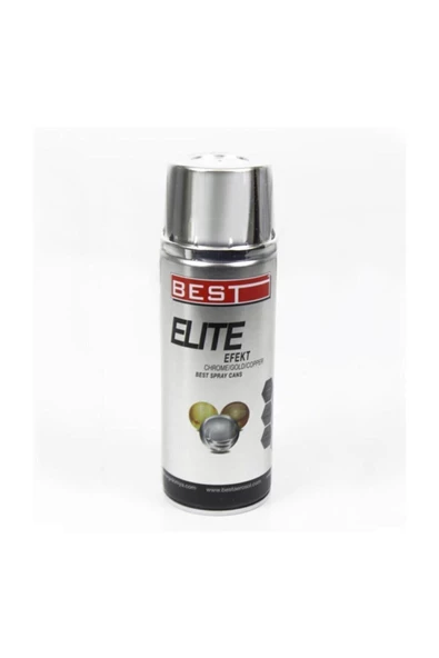 Best Elite Efekt Sprey Boya Parlak Kaplama 400 ml - Krom