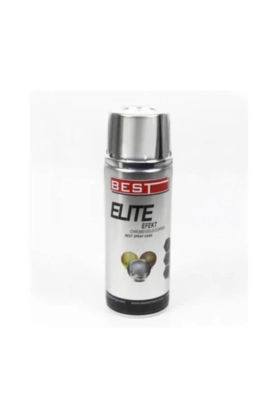 Best Elite Efekt Sprey Boya Parlak Kaplama 400 ml krom