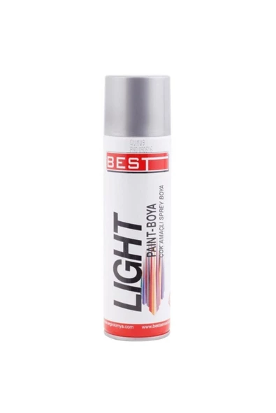 Best Light Sprey Boya 250 ml Gümüş Gri