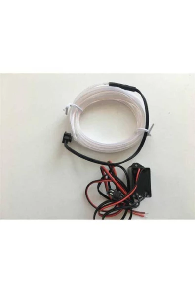 Neon 2 Metre Kristal Mavi Renk Ip Led Araç Içi Ip Torpido Şerit 12v Adaptörlü - 3