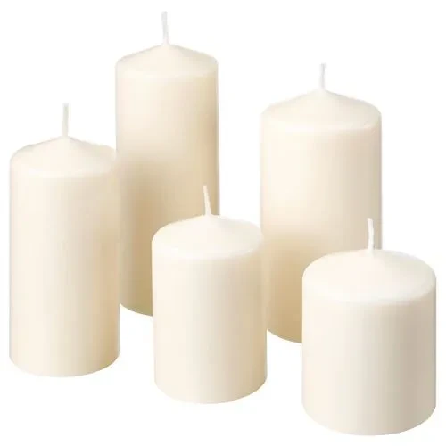 IKEA Fenomen Naturel Blok Mum 5 Li Paket - 2