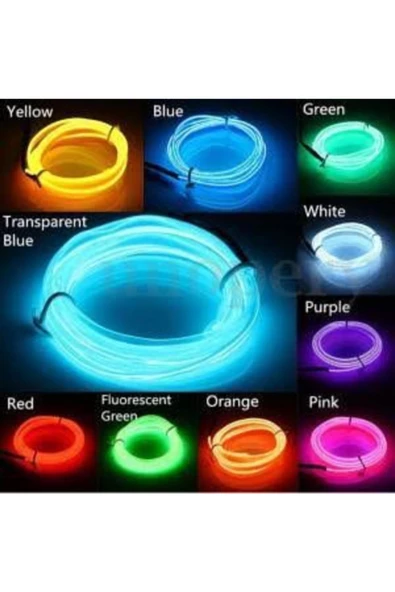 Kgn 2 Mt Buz Mavi Renk Araç Içi Neon Ledi Ip Ledi Torpido Ledi ürün görseli