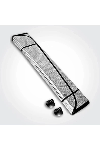 Point Oto Ön Cam Güneşlik Metalize Jumbo Büyük Boy Gümüş Maxi 85 X 165 Cm - 3