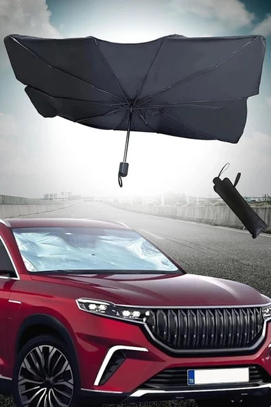 Universal Toyota Corolla Araba Ön Cam Güneşlik Katlanabilir Güneşlik Şemsiye Ön Cam Gölgelik
