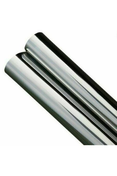 Kgn Ayna Cam Film Oto Cam Filmi Silver Aynalı Cam Filmi 6 Metre X 50 cm Aparatlı Kutulu Ev Ofis Oto Araç - 3