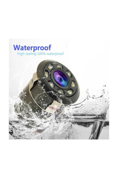 AUDİOMAX Geri Vites Görüş Kamerası Ir Led Gece Görüşlü Mesafe Çizgili Infrared - 4