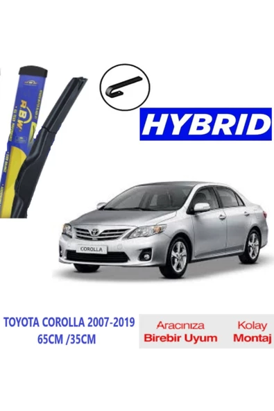 Rbw Toyota Corolla Hybrid Silecek Takımı (2007-2019)