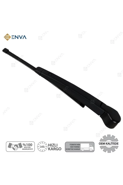 Enva Otomotiv Volkswagen Polo Arka Cam Silecek Kolu Ve Süpürgesi Seti 2011-2018
