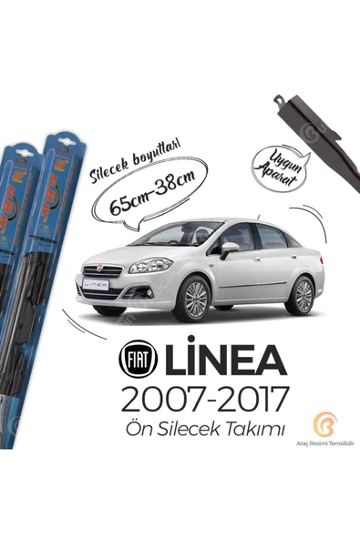 Rbw Fiat Linea Ön Silecek Takımı (2007-2017) Hibrit ürün görseli