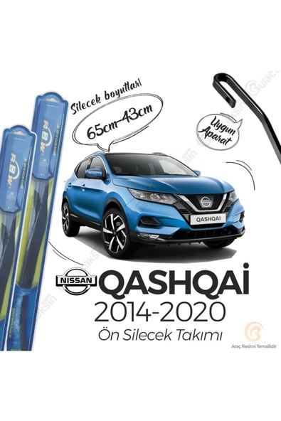 Rbw Nissan Qashqai Ön Silecek Takımı (2014-2020) Hibrit