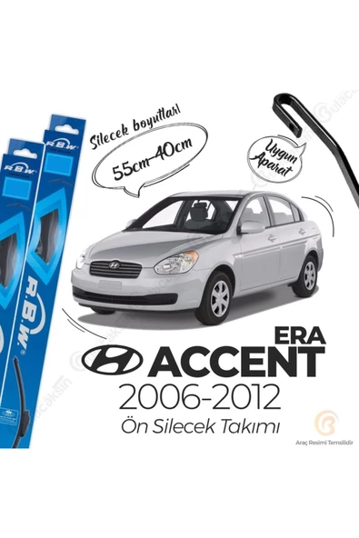 Rbw Hyundai Accent Era Muz Silecek Takımı (2006-2012)