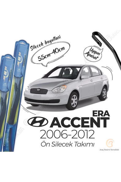 Rbw Hyundai Accent Era Ön Silecek Takımı (2006-2012) Hibrit