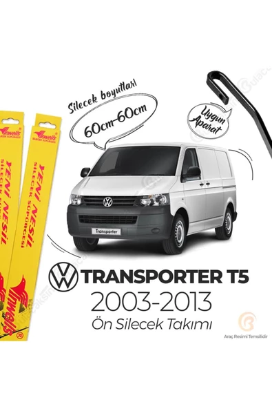 Inwells Volkswagen Transporter T5 Muz Silecek Takımı (2003-2013)