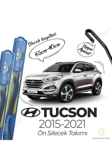 Rbw Hyundai Tucson Silecek Takımı (2015-2021) Inwells Hibrit ürün görseli