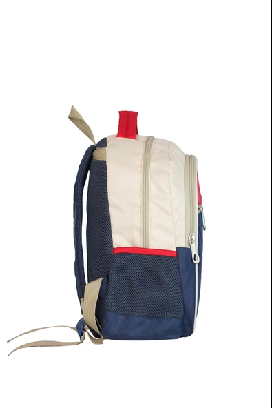 Çocuk Kol Saati Hediyeli Cambridge Polo Club Büyük Kapasiteli Çocuk Okul Çantası CPC.C3014 - 4