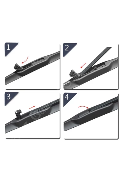 Rbw Kia Ceed Ön Silecek Takımı (2018-2021) Hibrit - Resim 3