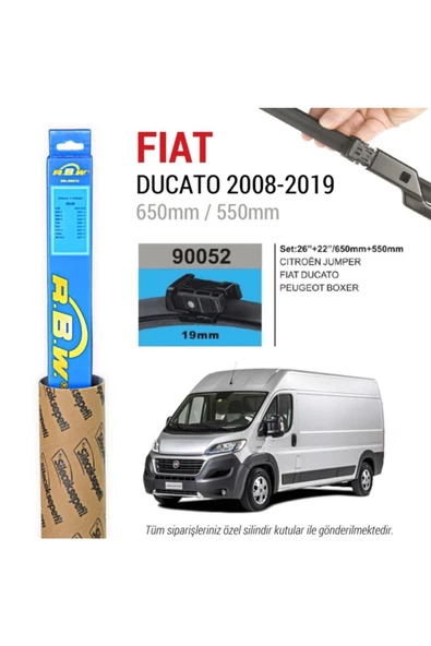 Rbw Fiat Ducato Muz Silecek Takımı (2008-2019)