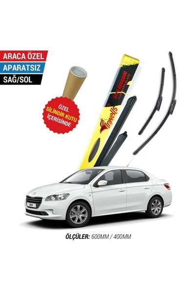 Inwells Peugeot 301 Inwells Muz Silecek Takımı (2012-2020)