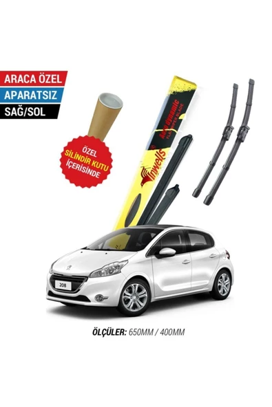 Inwells Peugeot 208 Inwells Muz Silecek Takımı (2012-2020)