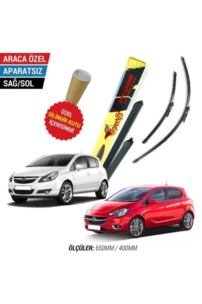 Inwells Opel Corsa D / E Inwells Muz Silecek Takımı (2006-2019)