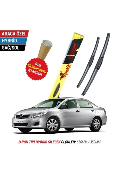 Inwells Toyota Corolla Silecek Takımı (2007-2012) Inwells Hybrid