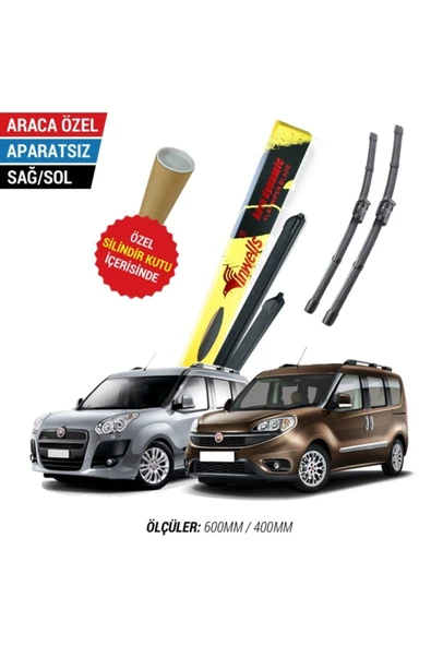 Inwells Fiat Doblo Inwells Muz Silecek Takımı (2011-2020)