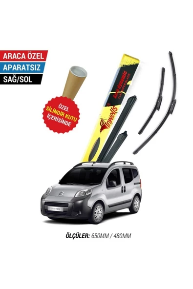 Inwells Citroen Nemo Inwells Muz Silecek Takımı (2008-2017) ürün görseli