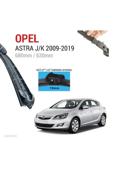 ARSVİSİON Opel Astra J / K Ön Muz Silecek Takımı 2009-2019 Takım