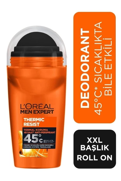 Loreal Thermic Resist Anti Perspirant Erkek Roll On Deodorant 50ml