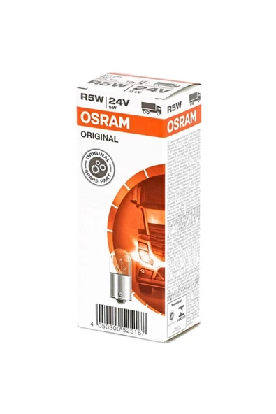 Osram 5627 R5w 24 Volt 67 Ampul 5watt 10 Adet - 2