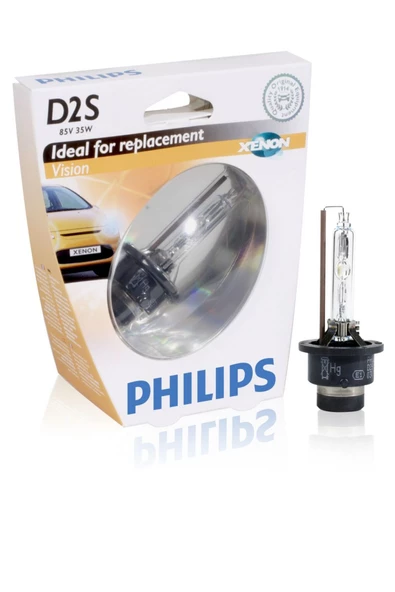 Philips D2s 4600k Xenon Ampulü Philips 85v 35w