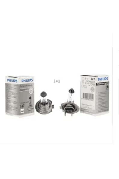 Philips 2 Adet H7 12v 55w Standart Ampul Phılıps - Resim 2