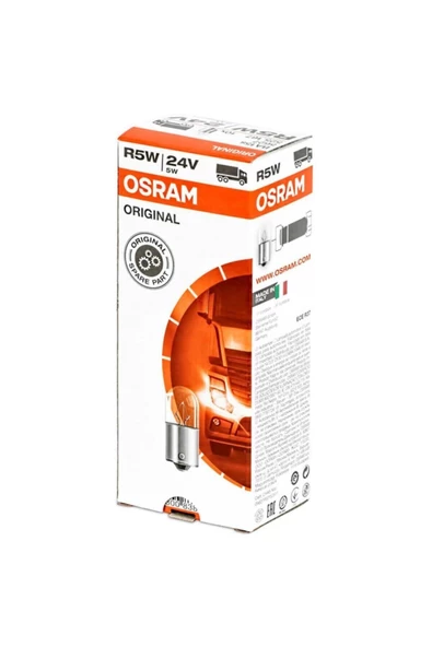 Osram 5627 R5w 24 Volt 67 Ampul 5watt 10 Adet - 3